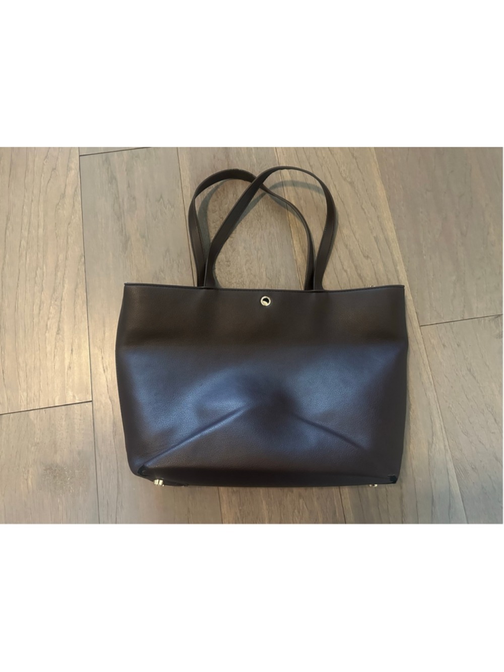 Women's Anne Klein Chocolate Brown Tote Bag One Size